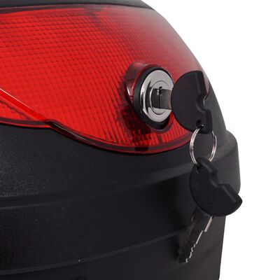 vidaXL バイク用トップケース 36L ヘルメット1個用