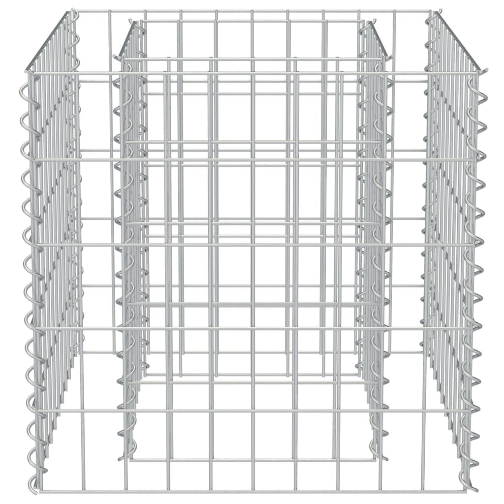 vidaXL カビオン レイズドベッド 亜鉛メッキ鋼製 50x50x50cm